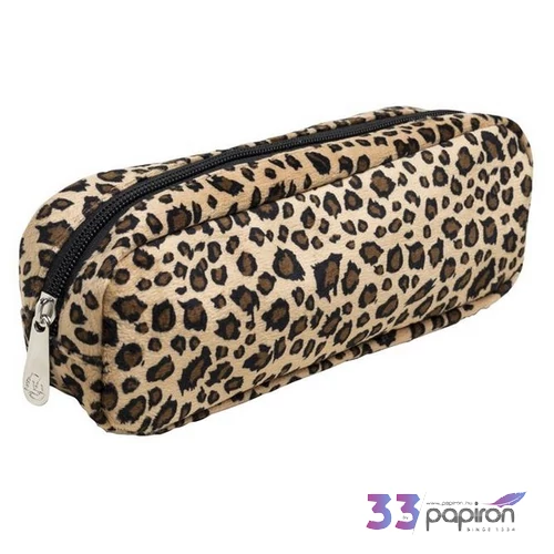 Tolltartó cipzáras szögletes EXACOMPTA Leopard