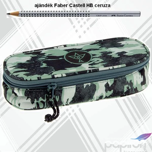 Tolltartó Ars Una nagy 23'' nagy Cover (5146) 22 zöld terepminta 54941465 prémium minőség bedobós kollekc