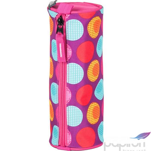 Tolltartó Paso hengeres pink 22x8 40g pink pöttyös kollekció Paso