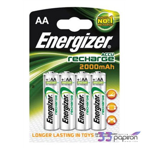 Elem Energizer tölthető AA 2000 mAh 4db/csom