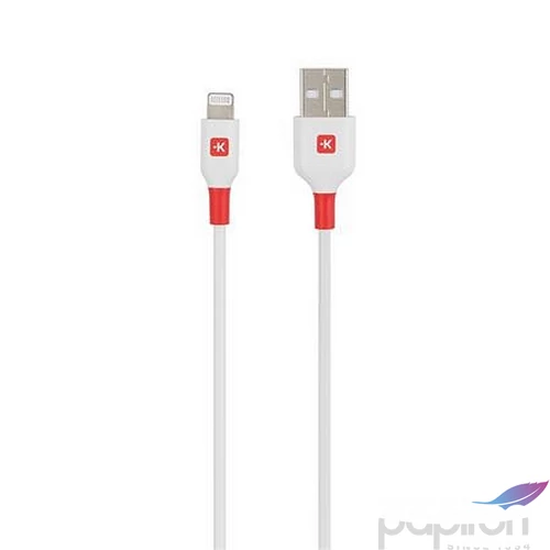 Töltőkábe USB-A/Lightning (Apple) 1,2m SKROSS fehér