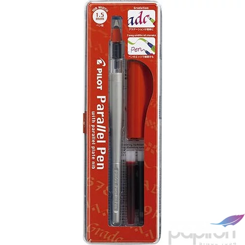 Töltőtoll Pilot Parallel Pen kalligrafikus 0, 1-1,5mm Írószerek PILOT FP3-15-SS