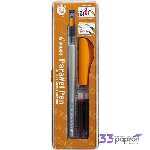 Töltőtoll Pilot Parallel Pen kalligrafikus 0,5-2, 4mm Írószerek PILOT FP3-24-SS