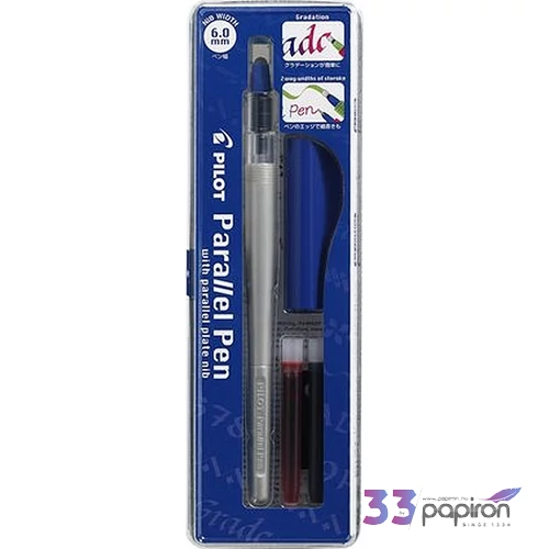 Töltőtoll Pilot Parallel Pen kalligrafikus 0,5-6mm Írószerek PILOT FP3-60-SS