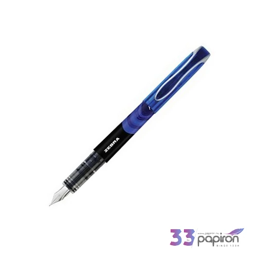 Töltőtoll Zebra 0,6 mm, Fountain pen, kék 
