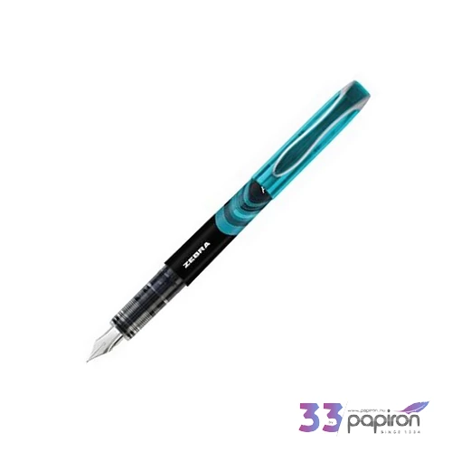 Töltőtoll Zebra 0,6 mm, Fountain pen, világoskék 