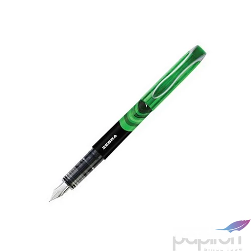 Töltőtoll Zebra 0,6 mm, Fountain pen, zöld 
