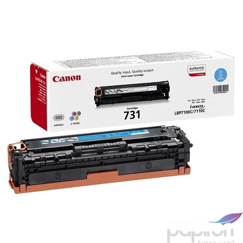 Toner Canon CRG-731C színes, kék, 1,5k MF 8230 géphez