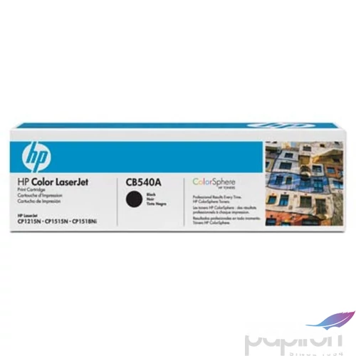 Toner HP CB540A fekete Nr.CB540A 2,2K, 2200old.