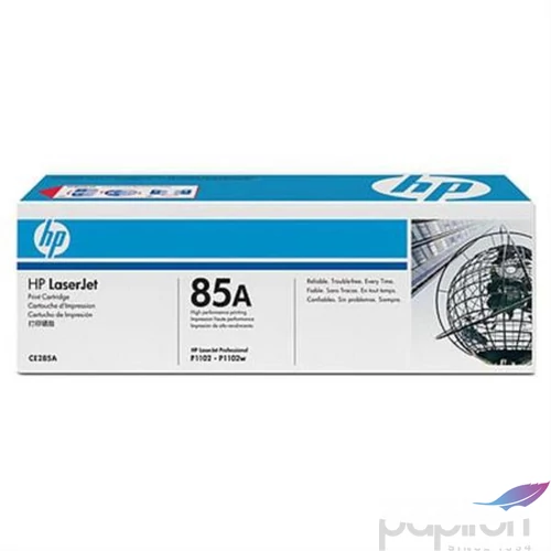 Toner HP CE285A fekete Nr.85A 1,6K, 1600old.