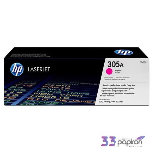 Toner HP CE413A színes, 305A vörös, 2, 6k LaserJet Pro 300 MFP M375 géphez
