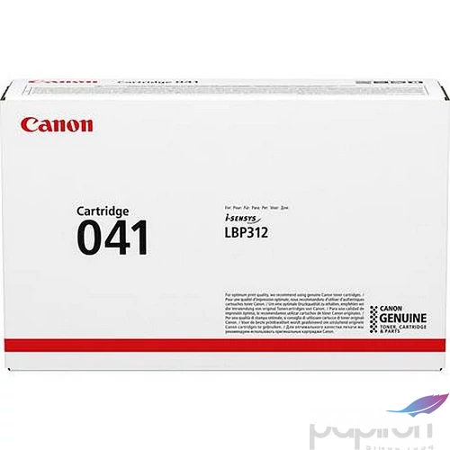 Toner lézer Canon lézer, CRG-041 fekete, 10k
