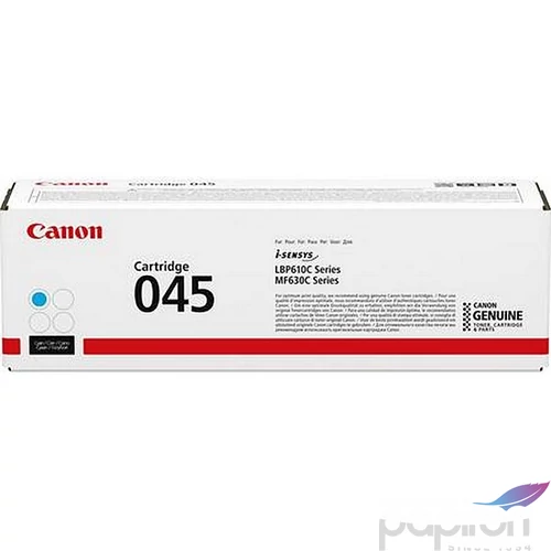 Toner lézer Canon lézer, CRG-045 cián, 1,3k MF633Cdw, MF631Cn