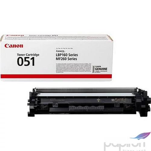 Toner lézer Canon lézer, CRG-051 fekete, 1,7k MF267dw, MF264dw