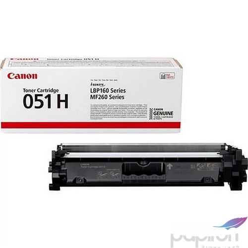 Toner lézer Canon lézer, CRG-051H fekete, 4,1k MF267dw, MF264dw