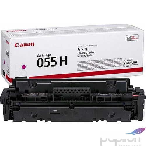 Toner lézer Canon lézer, CRG-055 magenta,5,9k