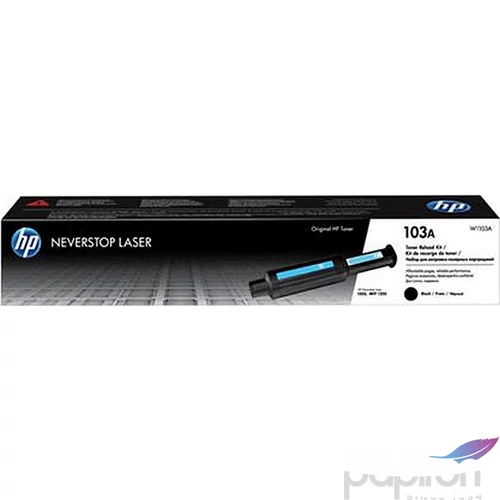 Toner lézer HP lézer, W1103A HP 103A, fekete, 2,5k