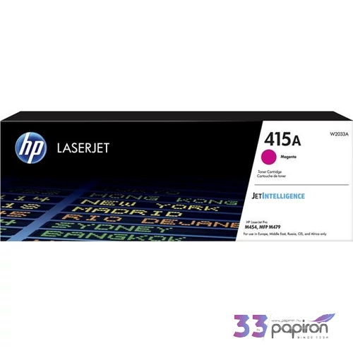 Toner lézer HP lézer, W2033A HP 415A, magenta, 2,1k