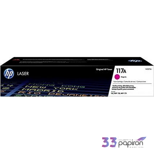 Toner lézer HP lézer, W2073A HP 117A, magenta, 0,7k