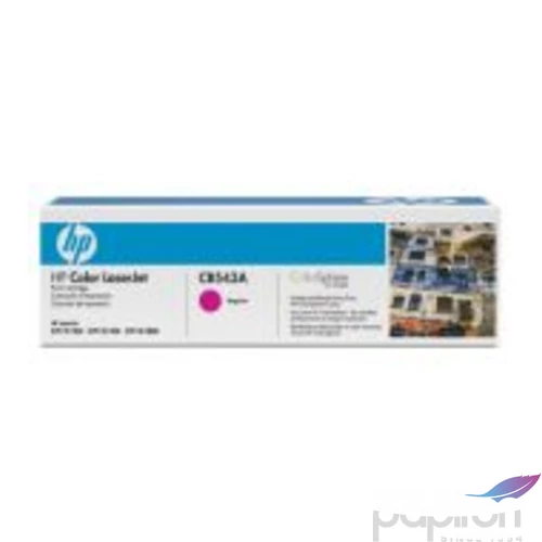 Toner lézer HPCB543A CB543A vörös 1.4k HP
