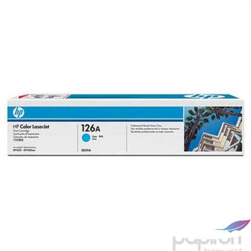 Toner lézer HPCE311A CE311A kék 1k HP
