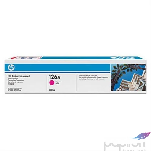 Toner lézer HPCE313A CE313A vörös 1k HP