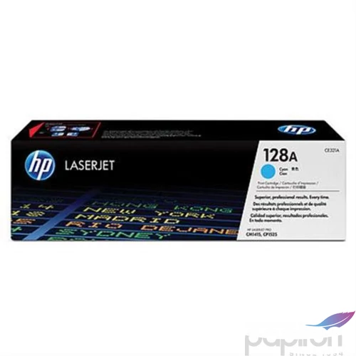 Toner lézer HPCE321A CE321A kék 1.3K HP