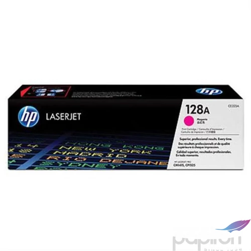 Toner lézer HPCE323A CE323A vörös 1.3K HP
