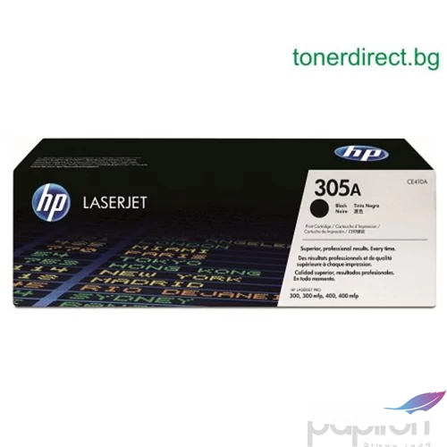 Toner lézer HPCE410A CE410A fekete 2.2k HP