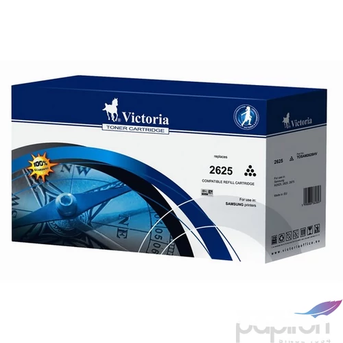 Toner Victoria 2625 fekete, 3k M2625, 2825, 2875 géphez