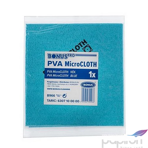 Törlőkendő univerzális 40x34cm BONUS MicroCLOTH kék