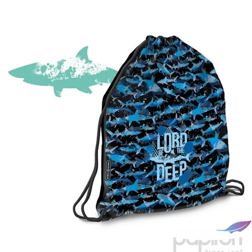 Tornazsák Ars Una sportzsák Lord of the Deep cápa (5337) 24 53563378 Könnyű erős tartós anyagból