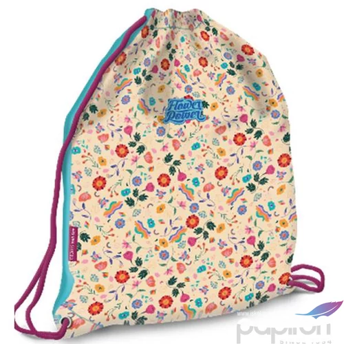 Tornazsák Ars Una sportzsák Flower Power (5260) 23 53562609 Könnyű erős tartós anyagból