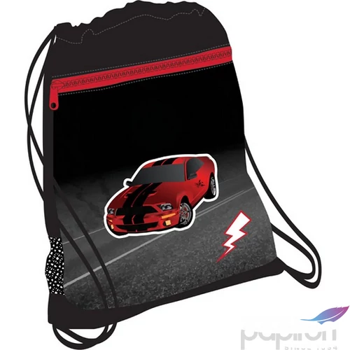 Tornazsák Belmil 20 FLASH RACING - versenyautós 336-91 43x45cm hálós sportzsák Gym Bag