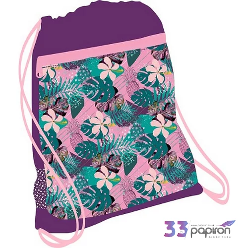 Tornazsák Belmil 20' The Spacious Tropical Pinapple 336-91 43x45cm hálós sportzsák Gym Bag