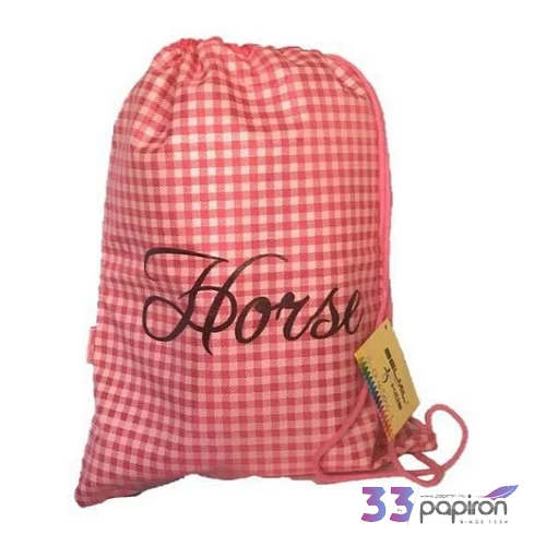 Tornazsák Belmil Pink lovas/őzikés/cicás/virágos 336-90-91 mérete: 43x37cm