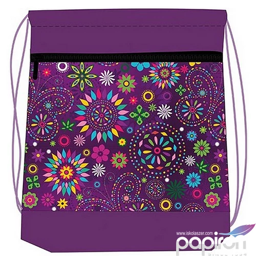 Tornazsák Belmil Spring Breeze lepkés, lepke mintás 336-91 43x45cm hálós sportzsák Gym Bag