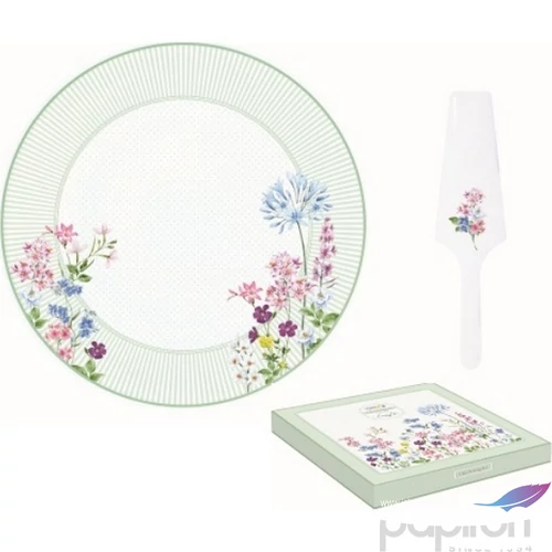 Tortatál Porcelán 32cm, dobozbanFloraison dobozban