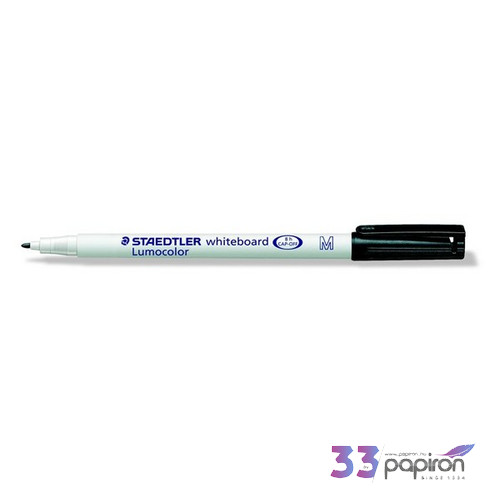 Táblamarker Staedtler Lumocolor 301' M 1mm kerek hegyű fekete Írószerek STAEDTLER 301-9