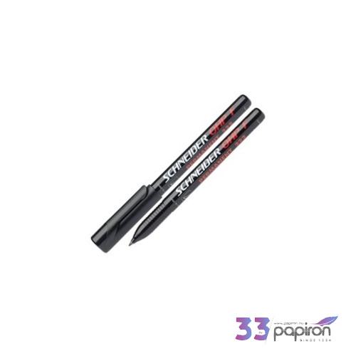 Alkoholos marker Schneider Maxx 222 F OHP 0,7mm tűhegyű fekete Írószerek SCHNEIDER 112201