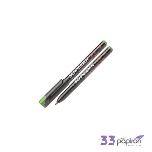 Alkoholos marker Schneider Maxx 224 M OHP 1mm kúpos hegyű zöld Írószerek SCHNEIDER 1204