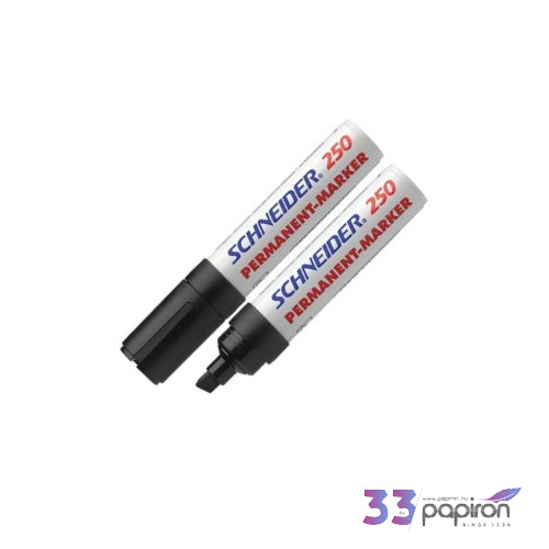 Alkoholos marker Schneider Maxx 250 2-7mm vágott hegyű fekete Írószerek SCHNEIDER 125001