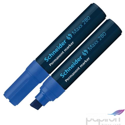 Alkoholos marker Schneider Maxx 280 4-12mm vágott hegyű kék Írószerek SCHNEIDER 128003
