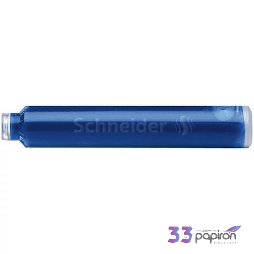 Töltőtoll patron Schneider királykék 6db Írószerek SCHNEIDER 6603