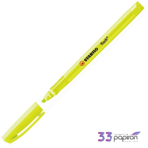 Szövegkiemelő Stabilo Flash 1-3,5mm sárga Írószerek STABILO 555/24