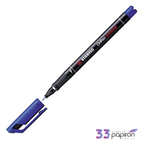 Alkoholos marker Stabilo OHP F 0,7mm tűhegyű kék Írószerek STABILO 842/41