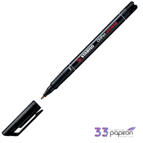 Alkoholos marker Stabilo OHP F 0,7mm tűhegyű fekete Írószerek STABILO 842/46