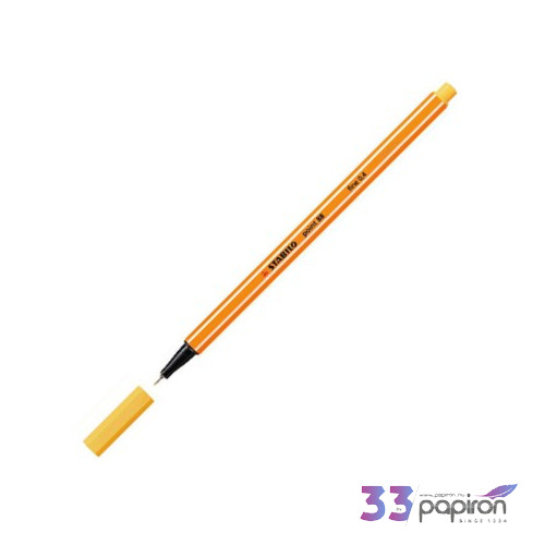 Tűfilc sárga Stabilo Point 88'/44, 0,4mm-es Írószerek STABILO 88/44