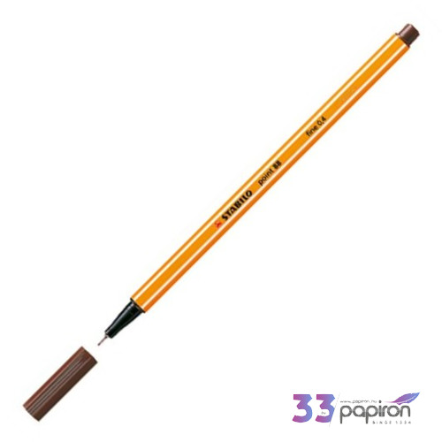 Tűfilc barna Stabilo Point 88'/45, 0,4mm-es Írószerek STABILO 88/45