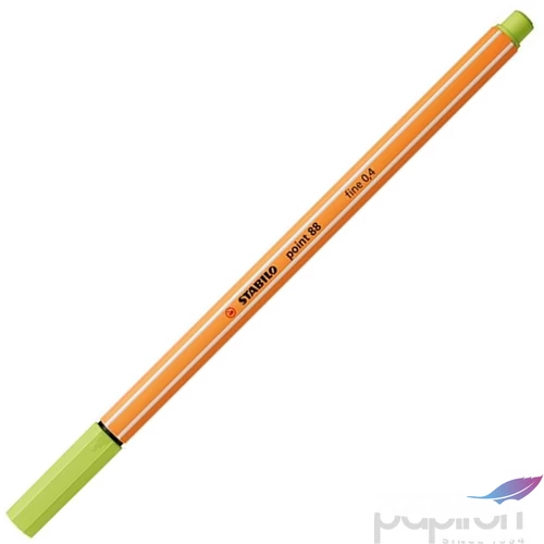 Tűfilc 0,4mm Stabilo Point 88, lime zöld TST88141